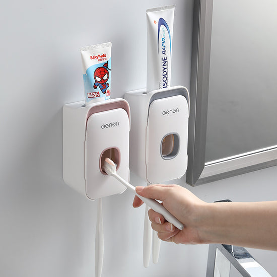 Automatic Toothpaste Dispenser – Wall Mounted | Bathroom Organizer
