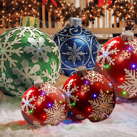 60cm Inflatable Christmas Ornament Ball
