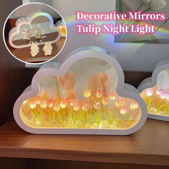 Tulip Night Lamp – DIY LED Desk Light | Aesthetic Bedroom Decor & Birthday Gift