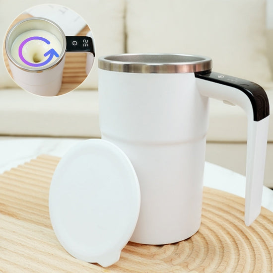 Self-Stirring Coffee Mug – USB Rechargeable | Electric Auto Mix Travel Cup